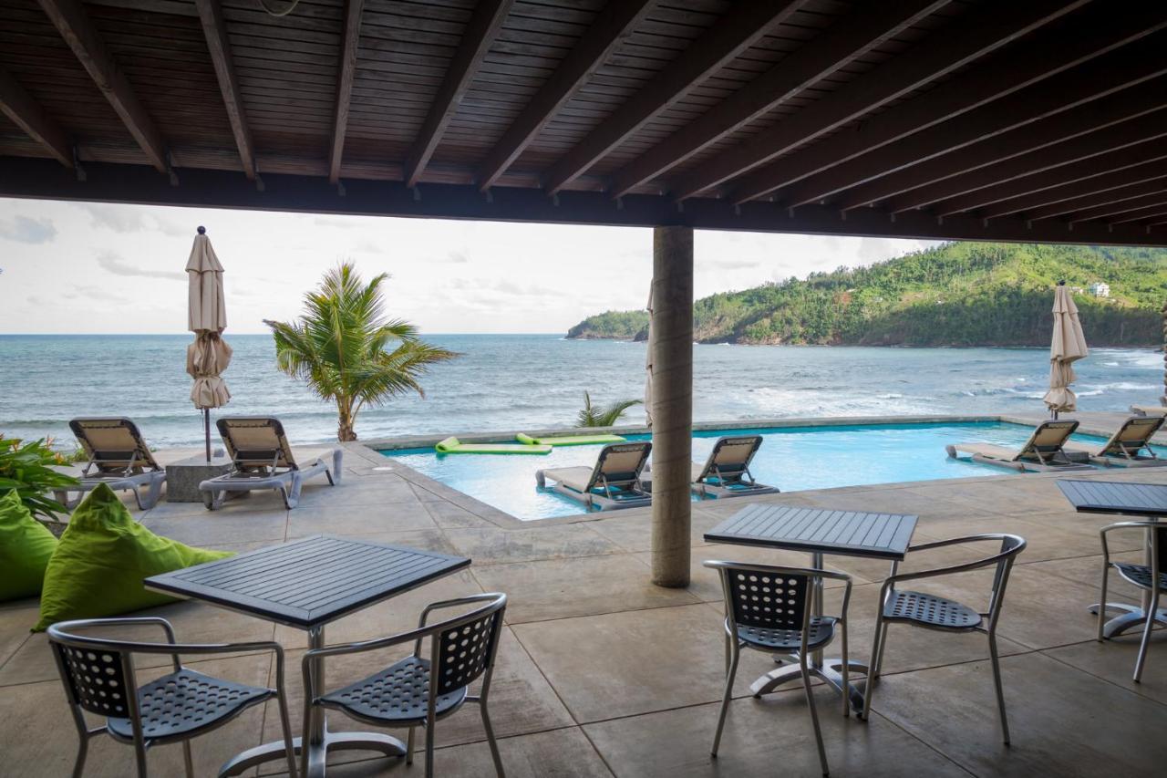 Pagua Bay House - Oceanfront Cabana'S Marigot Buitenkant foto