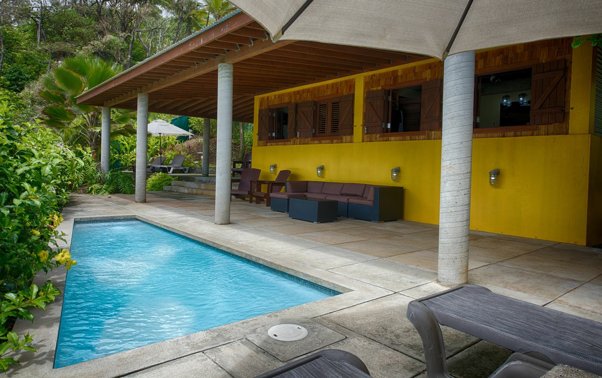 Pagua Bay House - Oceanfront Cabana'S Marigot Buitenkant foto