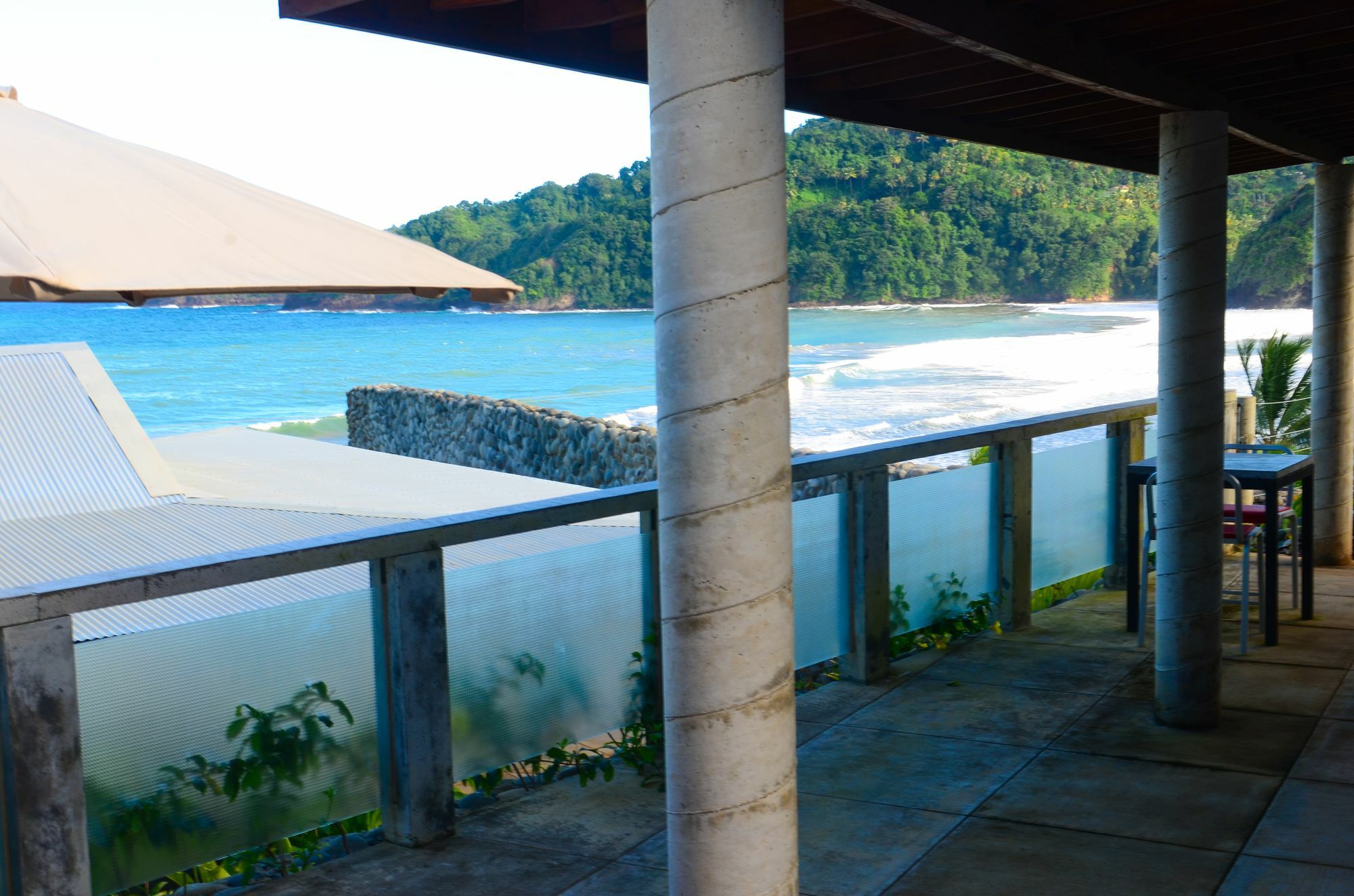 Pagua Bay House - Oceanfront Cabana'S Marigot Buitenkant foto