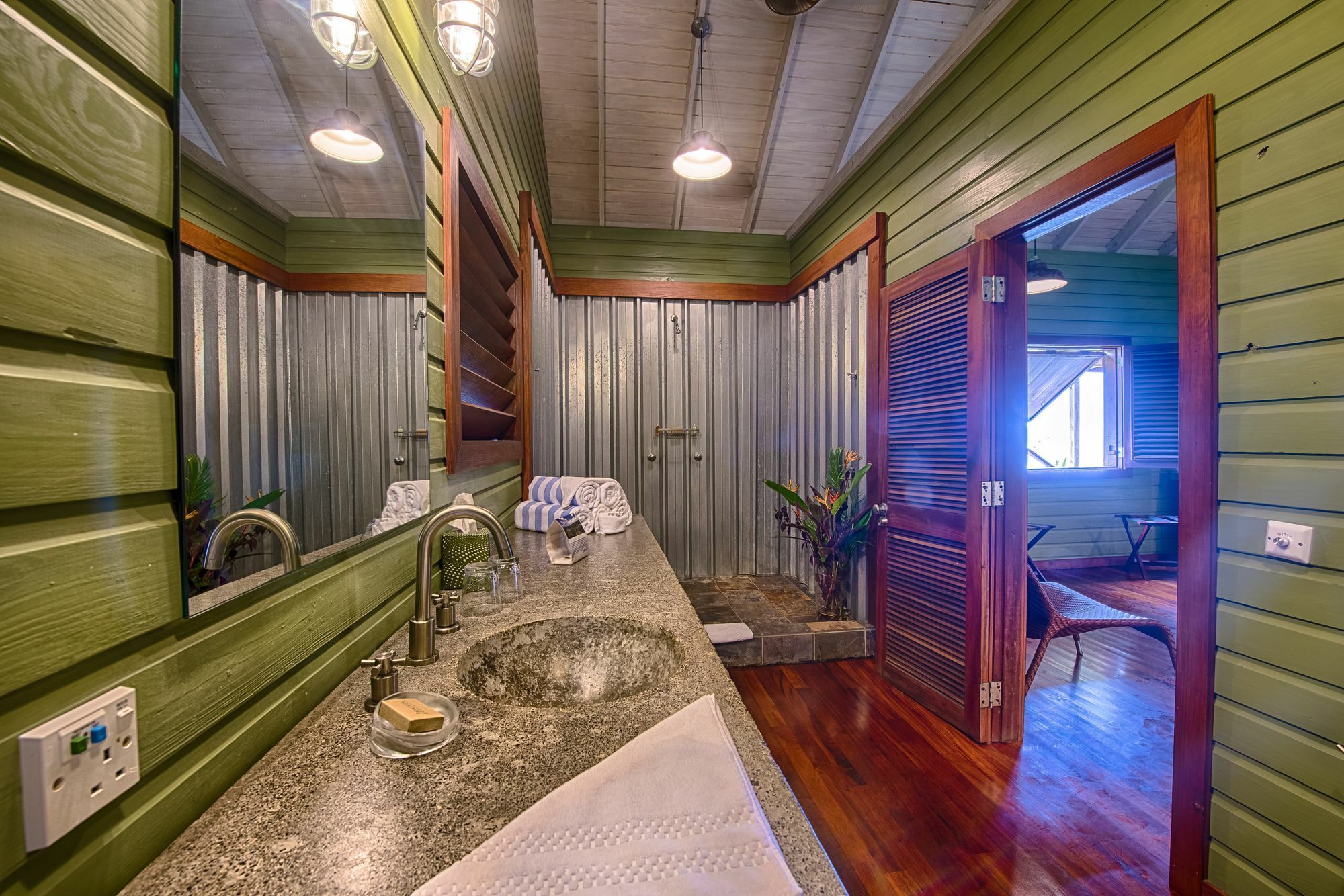 Pagua Bay House - Oceanfront Cabana'S Marigot Buitenkant foto