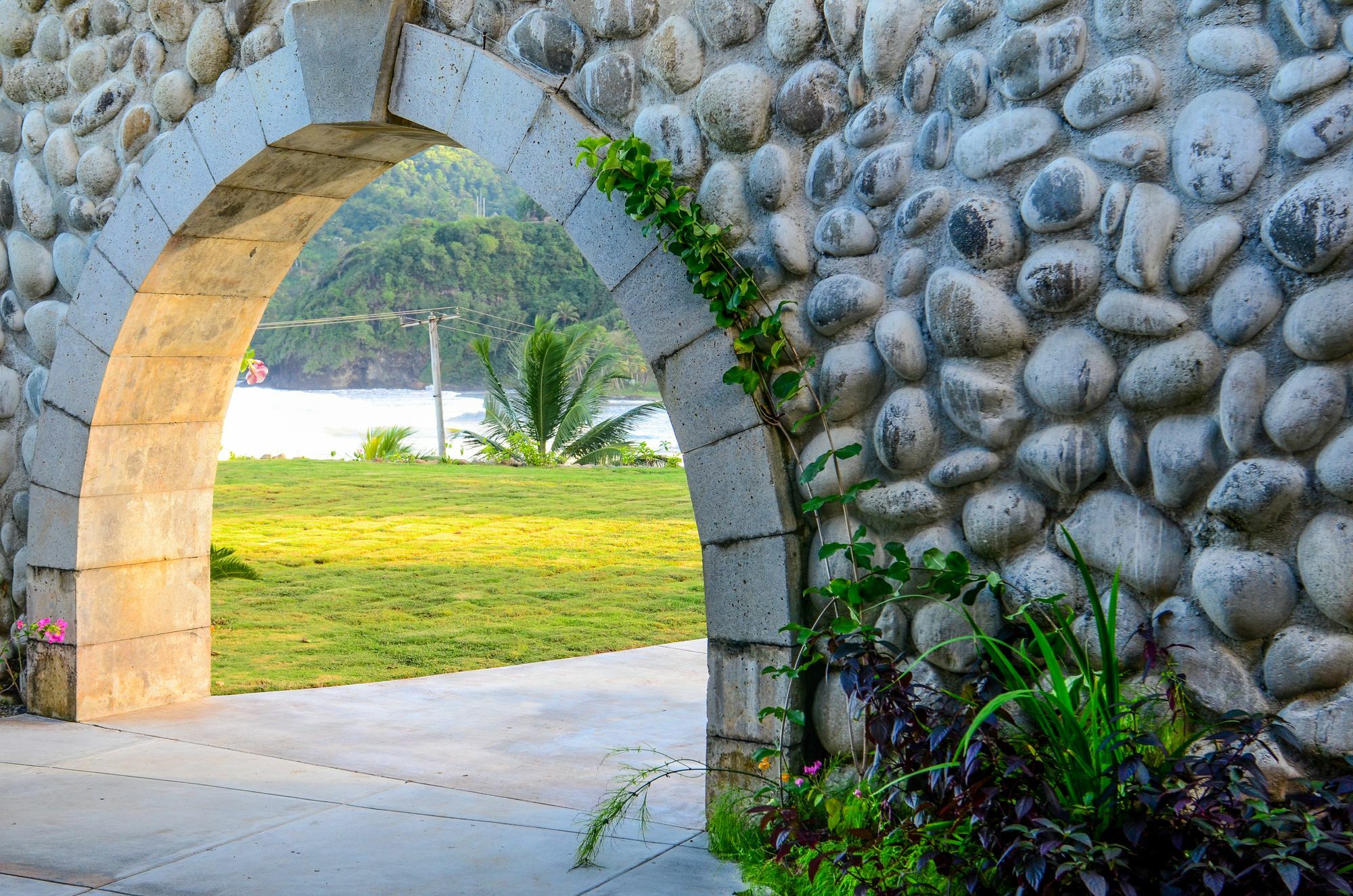 Pagua Bay House - Oceanfront Cabana'S Marigot Buitenkant foto