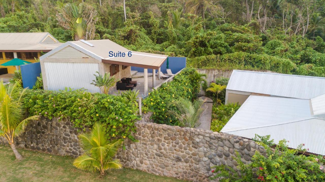 Pagua Bay House - Oceanfront Cabana'S Marigot Buitenkant foto